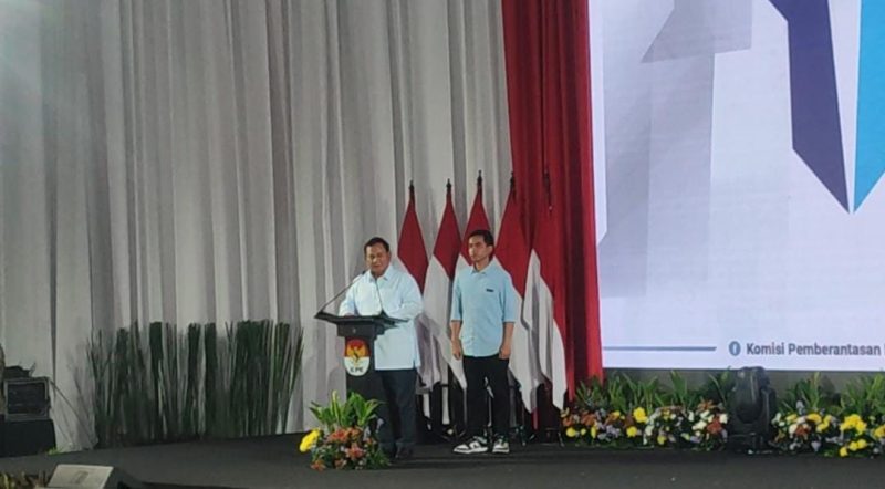 Prabowo Subianto: Korupsi Merusak Kehidupan Berbangsa dan Bernegara. (Foto: Nusantaraterkini.co)