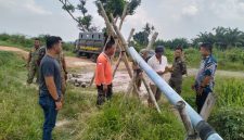 Polres Sergai Tindak Tegas Aktivitas Penyedotan Pasir Ilegal di Desa Sei Belutu. (Foto: istimewa)