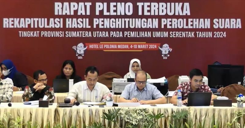 Hasil Rapat Pleno Terbuka, Prabowo-Gibran Unggul di Deliserdang. (Foto: istimewa)